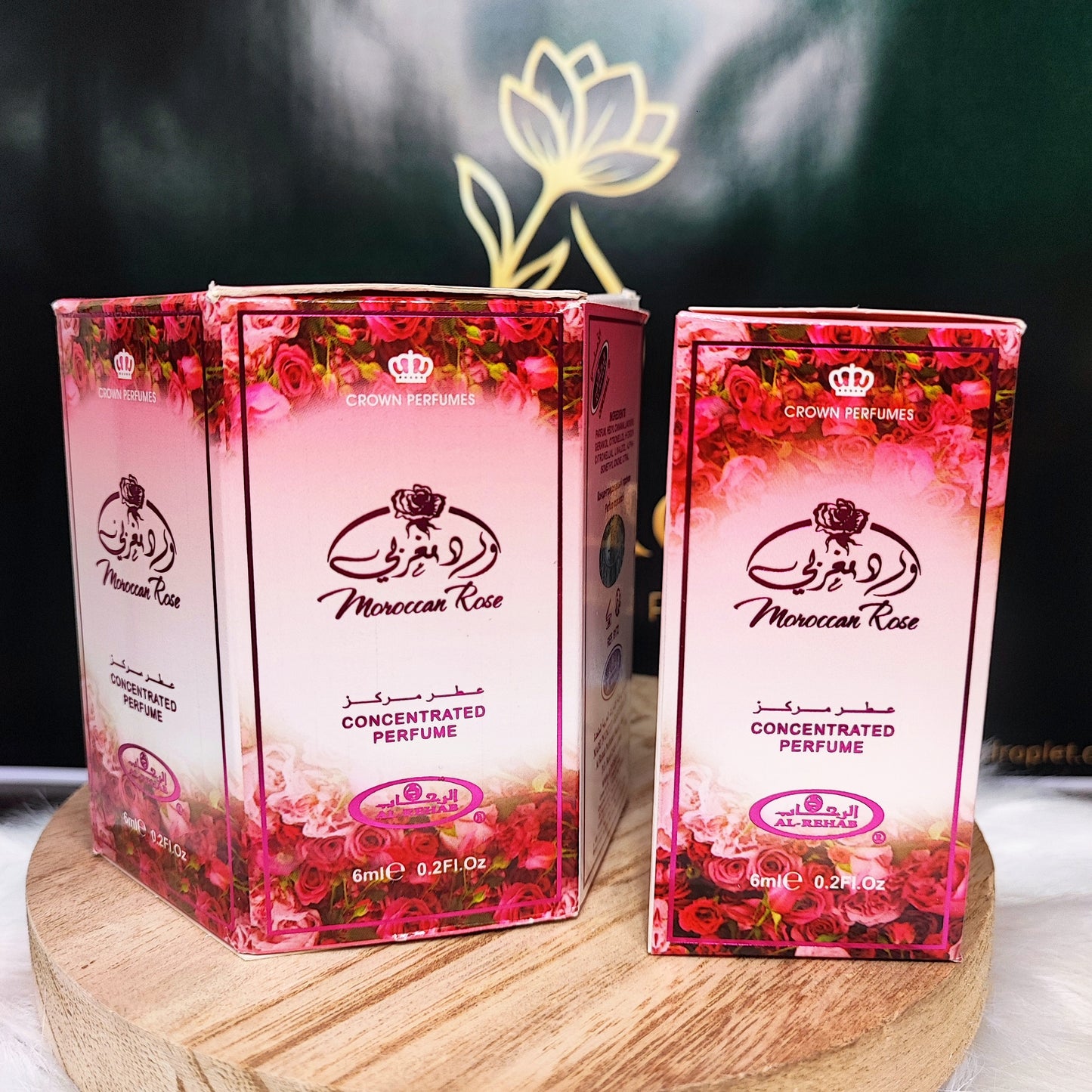 Moroccan Rose by Al Rehab Perfume Oil / Base Oil 6ml