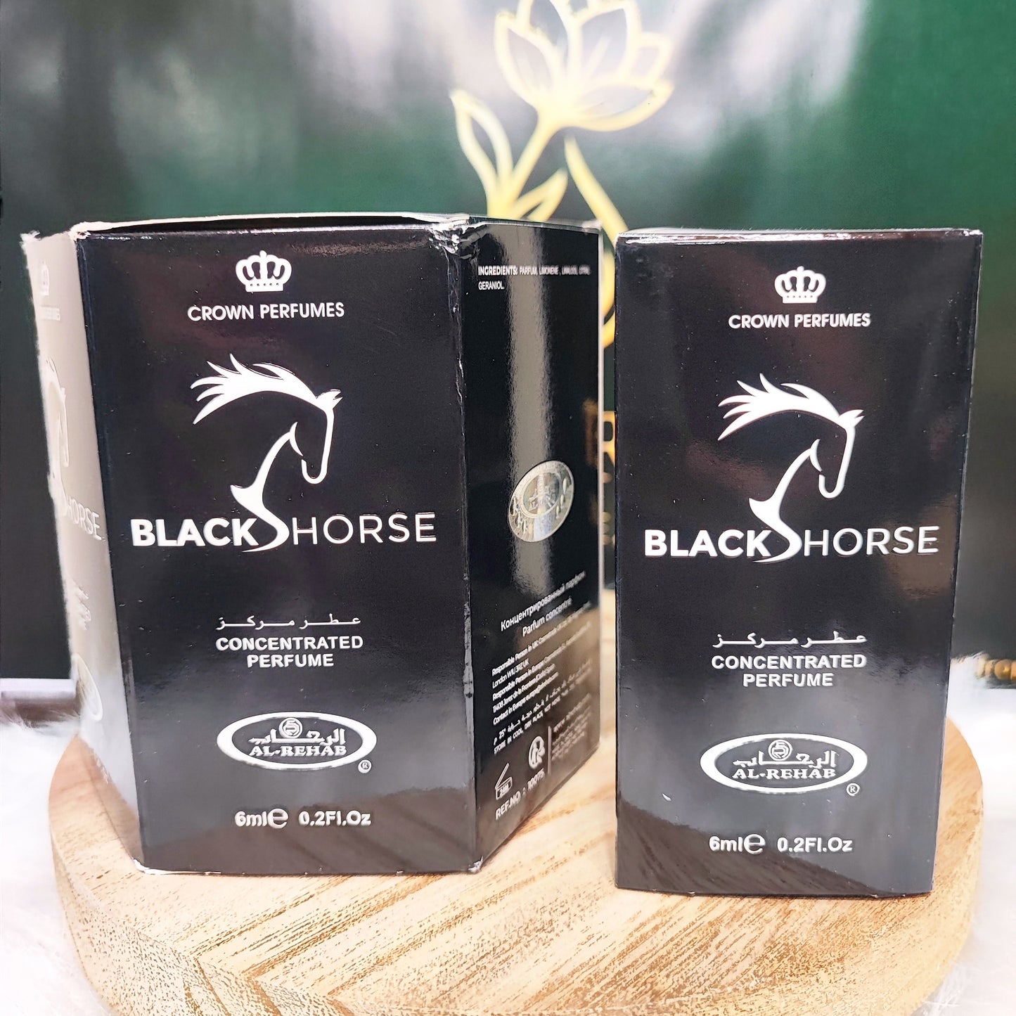 Black Horse by Al Rehab Perfume Oil / Base Oil 6ml