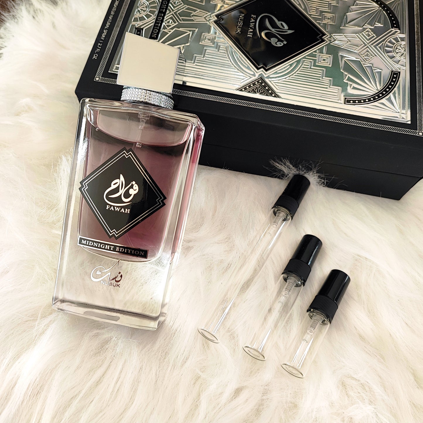 Fawah Midnight by Nusuk EDP for Men (Decant)