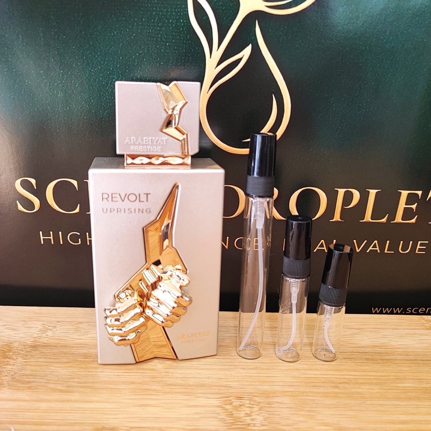 Revolt Uprising by Arabiyat Prestige Eau de Parfum (Decant)