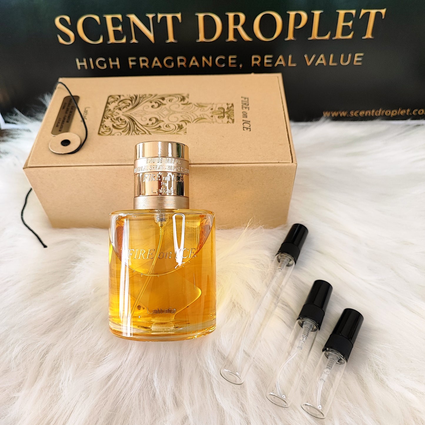 Fire On Ice by Lattafa Eau de Parfum (Decant)