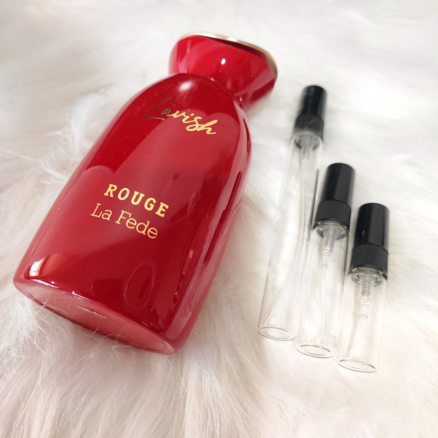 La Fede Lavish Rouge by Khadlaj EDP (Decant)
