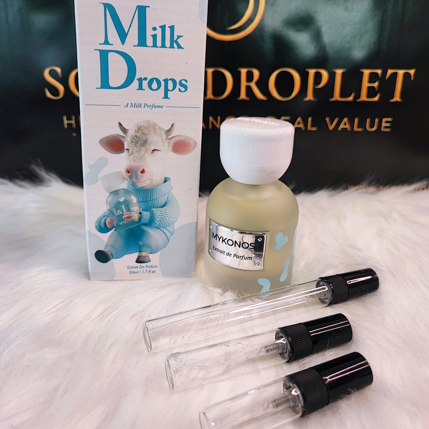 Milk Drops by Mykonos Extrait (Decant)