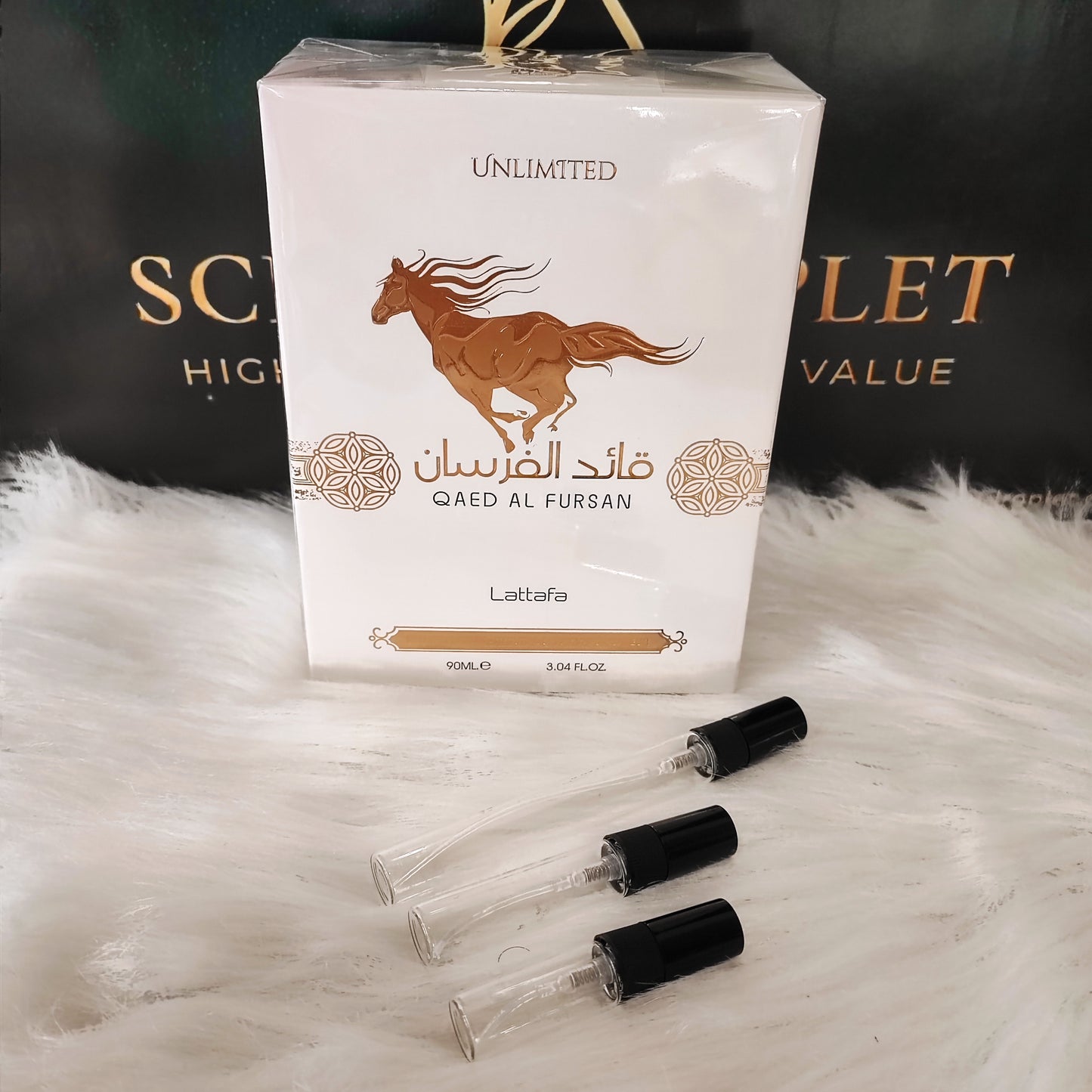 Qaed Al Fursan Unlimited EDP by Lattafa (Decant)