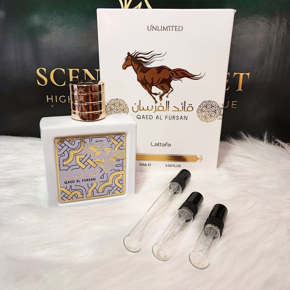 Qaed Al Fursan Unlimited EDP by Lattafa (Decant)