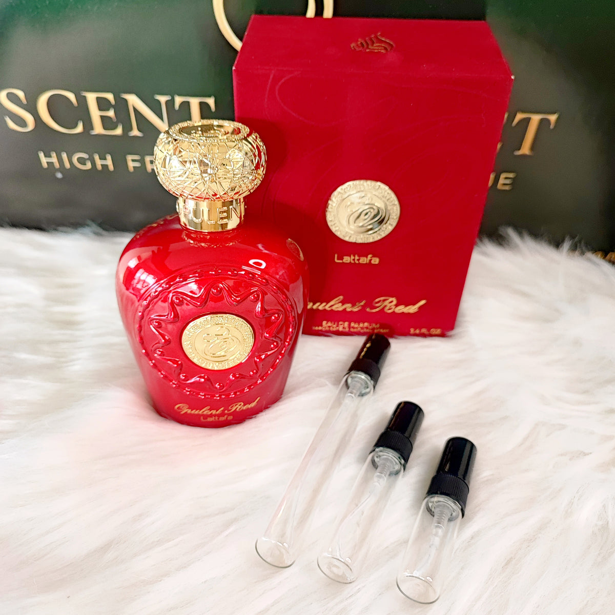Opulent Red by Lattafa Eau de Parfum (Decant)