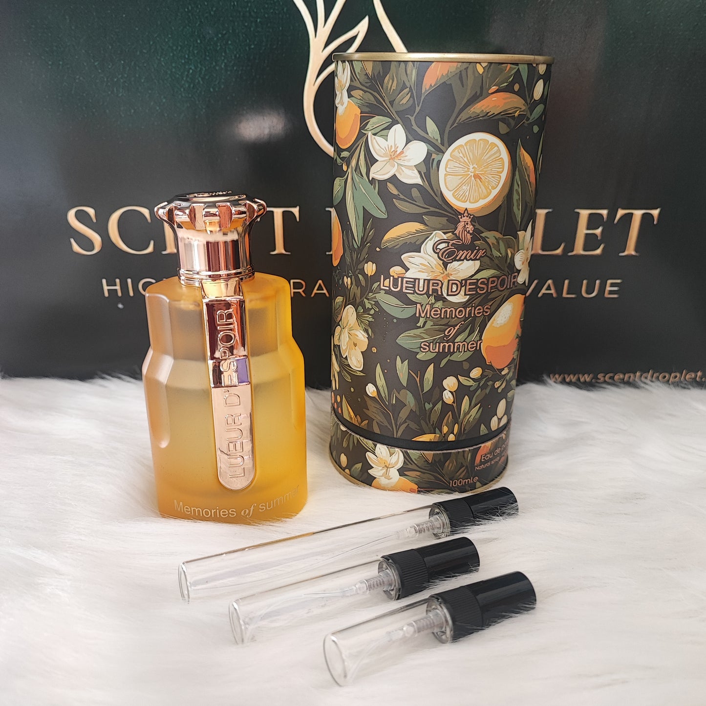 Lueur d'Espoir Memories of Summer by Paris Corner EDP (Decant)