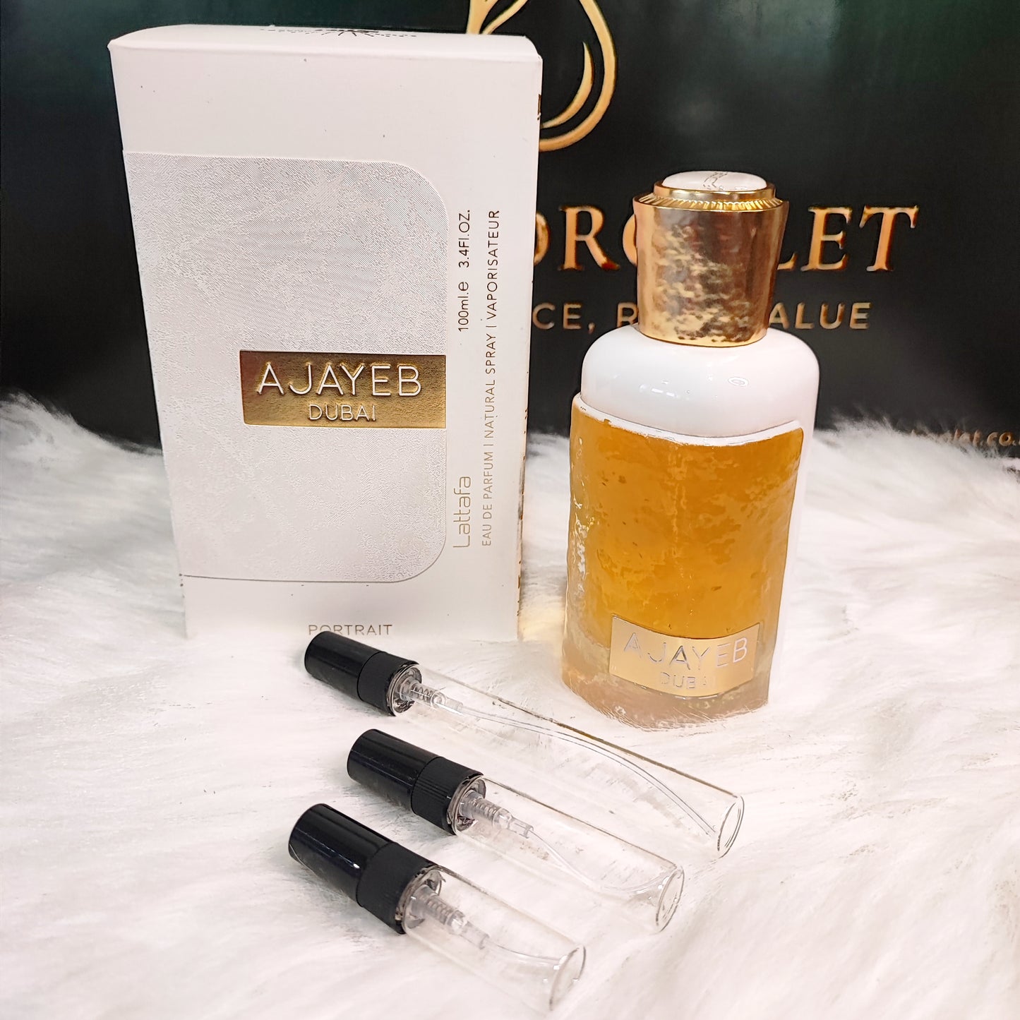 Lattafa Ajayeb Dubai Portrait Eau de Parfum (Decant)