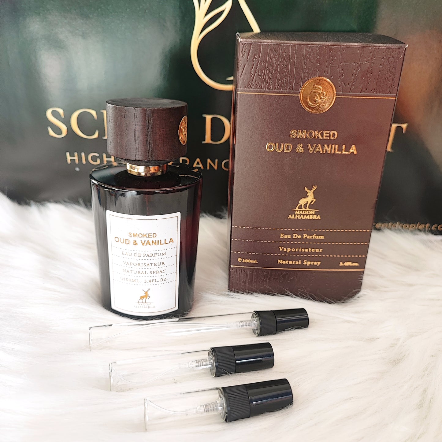 Smoked Oud and Vanilla by Maison Alhambra EDP (Decant)