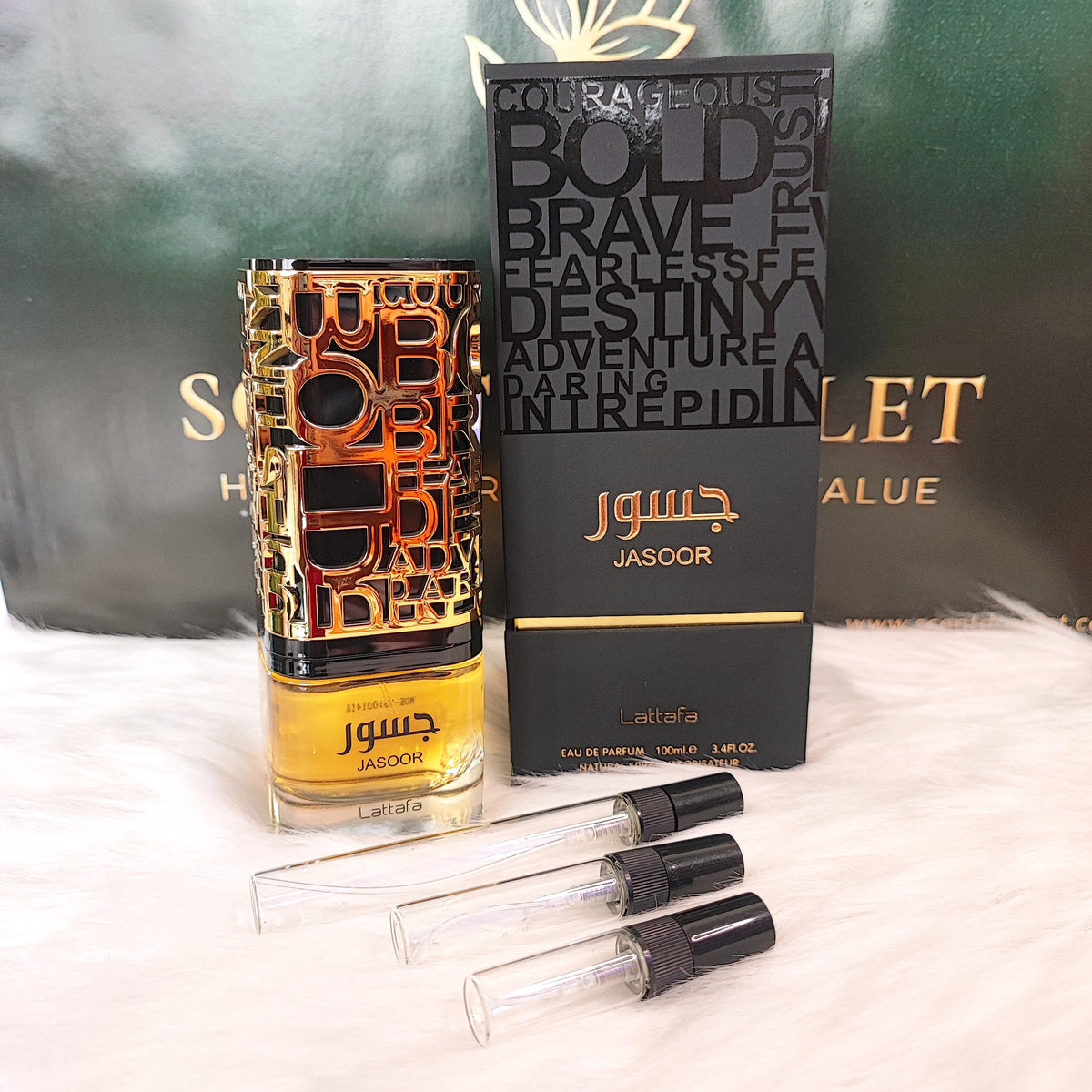 Jasoor by Lattafa EDP (Decant)