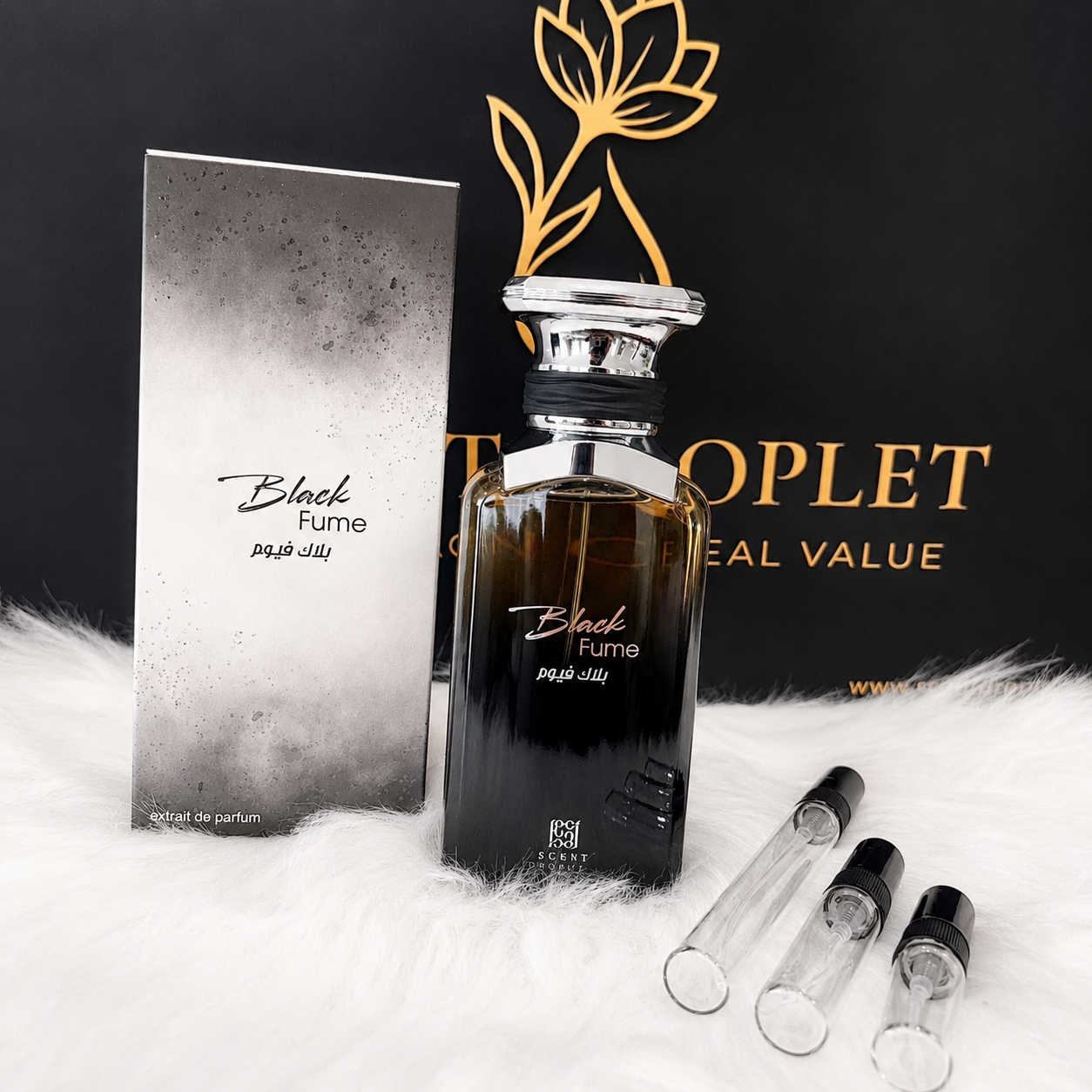 Black Fume by Ahmed Al Maghribi Eau de Parfum (Decant)