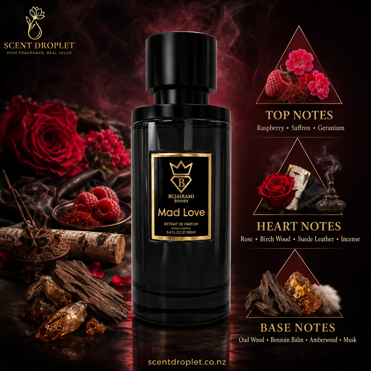 Mad Love by Bujairami Extrait (Decant)