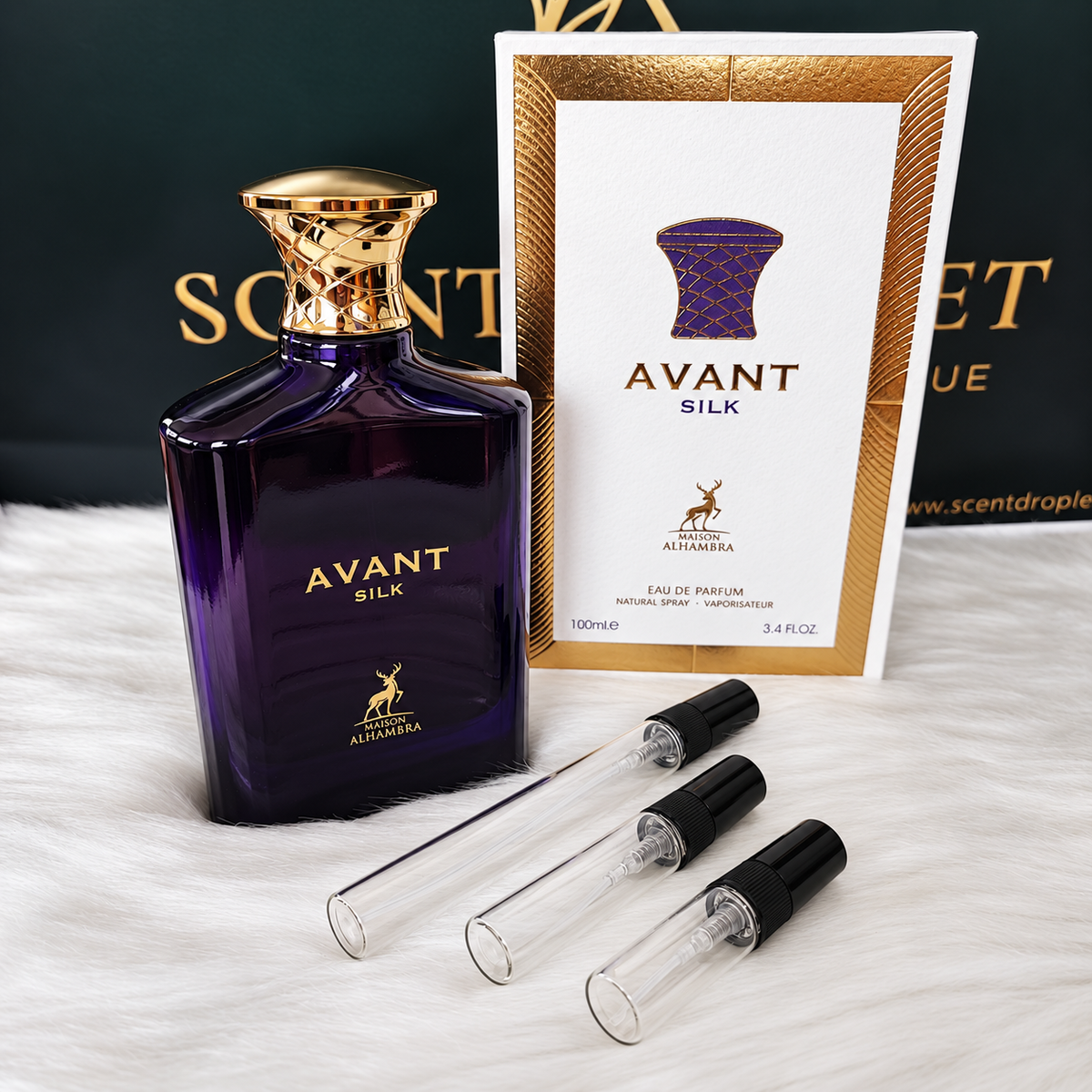 Avant Silk by Maison Alhambra EDP (Decant)