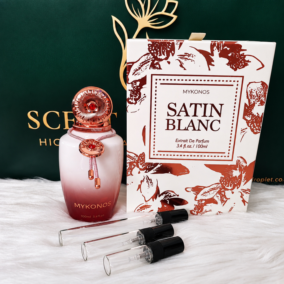 Satin Blanc by Mykonos Extrait (Decant)