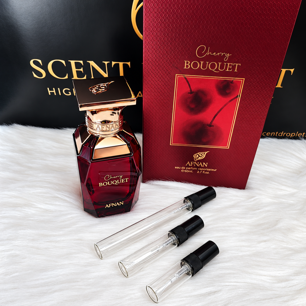 Cherry Bouquet by Afnan EDP (Decant)