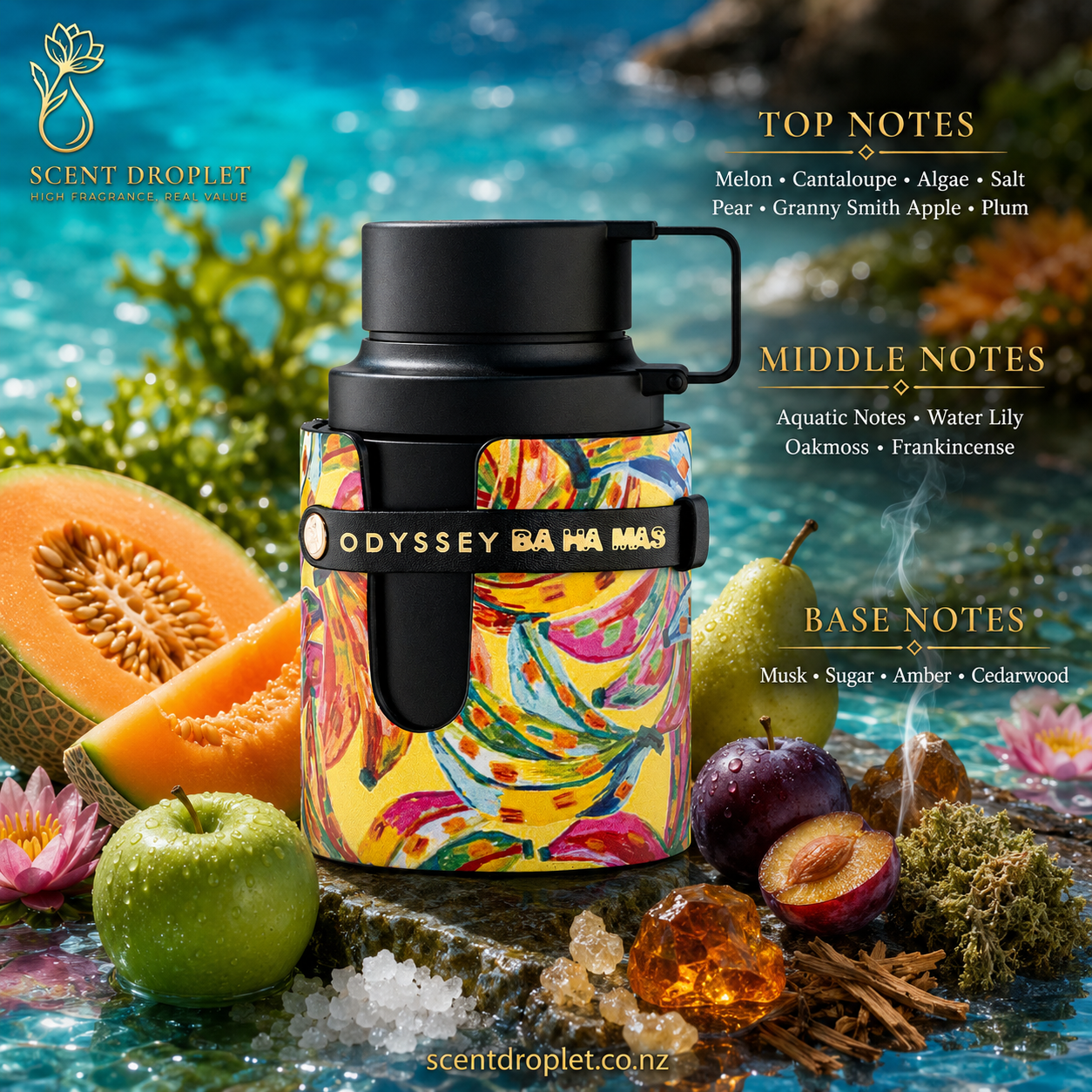 Odyssey Ba Ha Mas by Armaf EDP Decant - fragrance notes