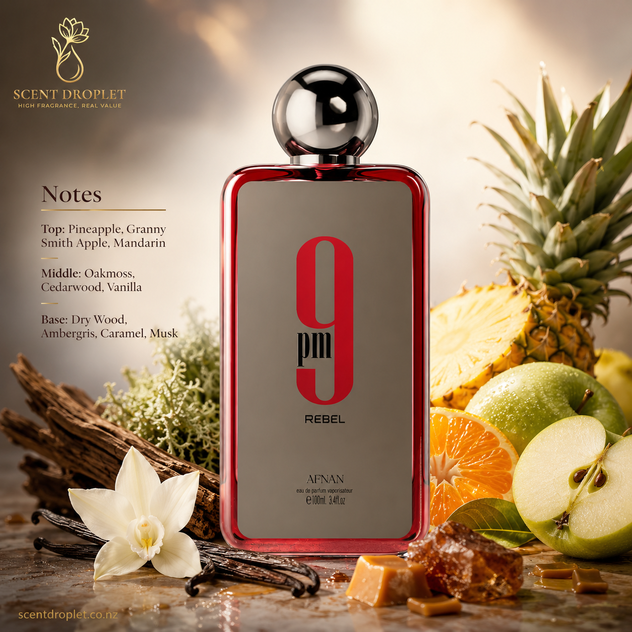 9PM Rebel by Afnan Eau De Parfum (Decant)