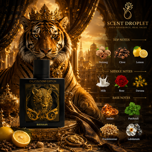 Rayhaan Tiger Cal Cologne (Decant)