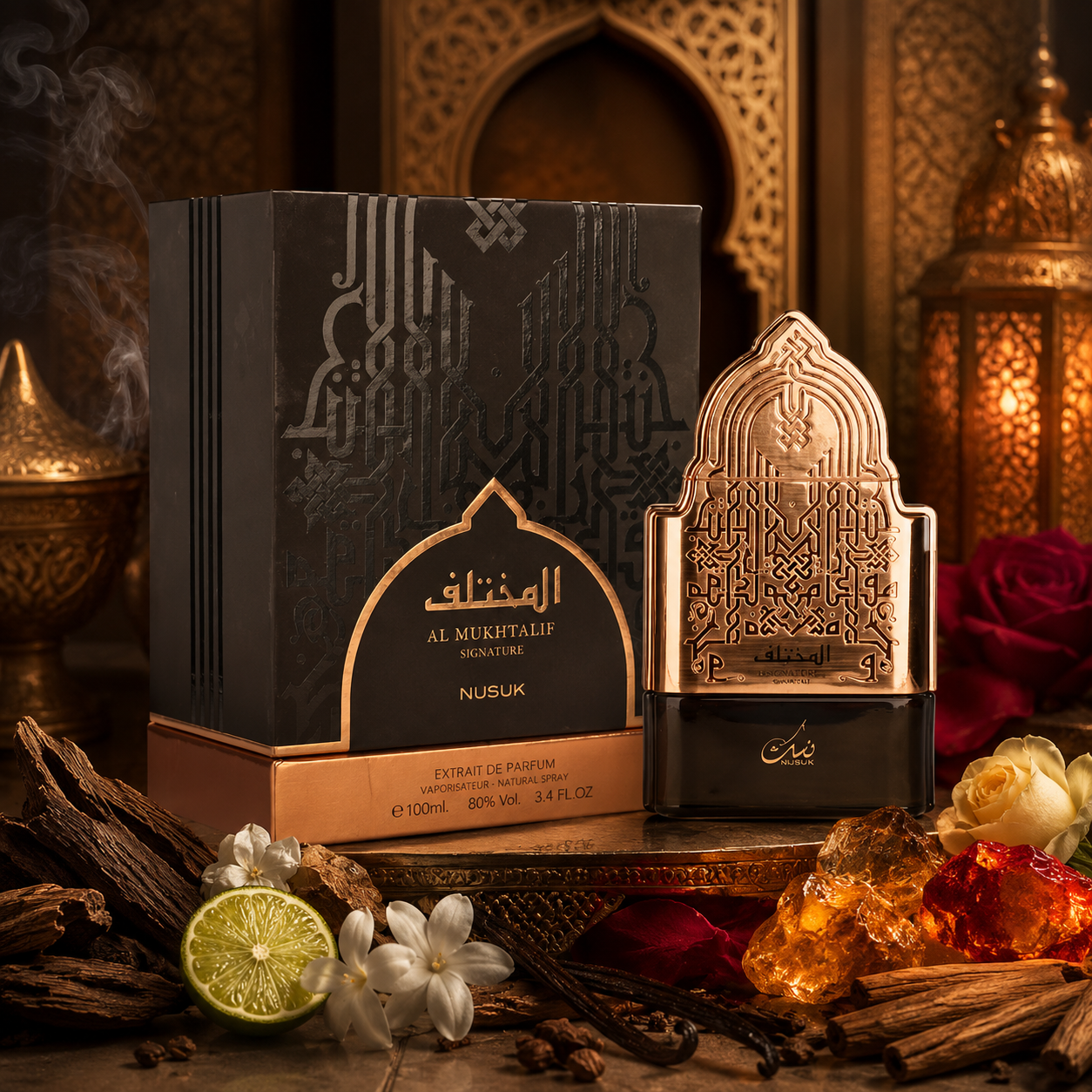 Nusuk Al Mukhtalif Signature Extrait De Parfum (Decant) (Full bottle also available)
