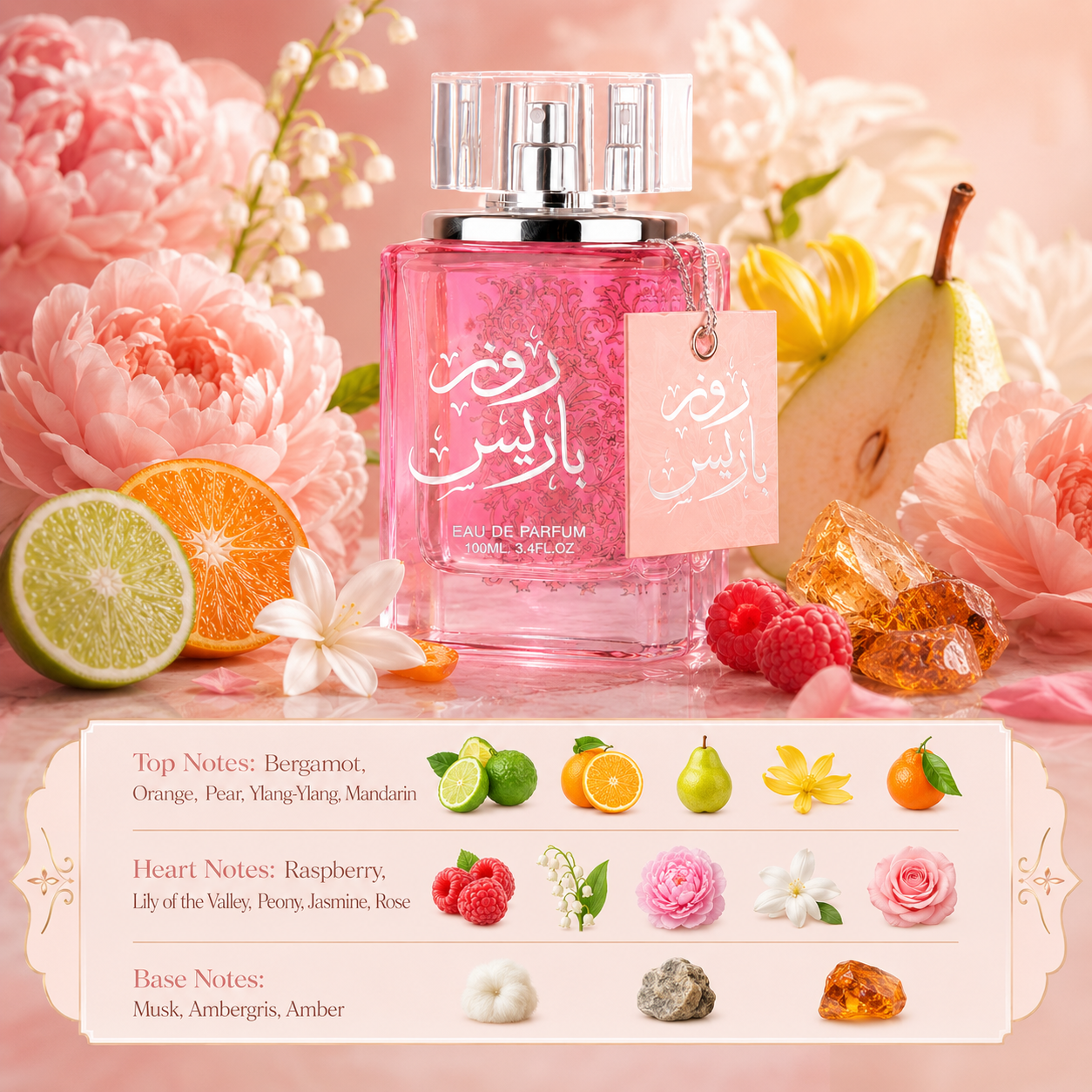Rose Paris New by Ard Al Zaafaran (Decant)