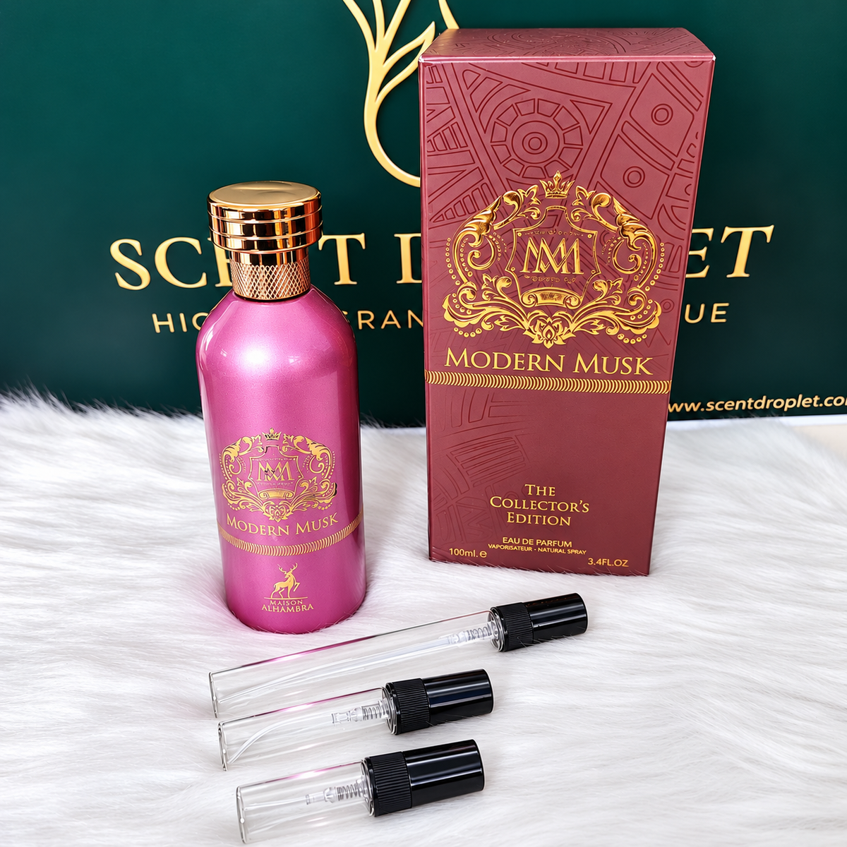 Modern Musk Collector's Edition by Maison Alhambra EDP (Decant)