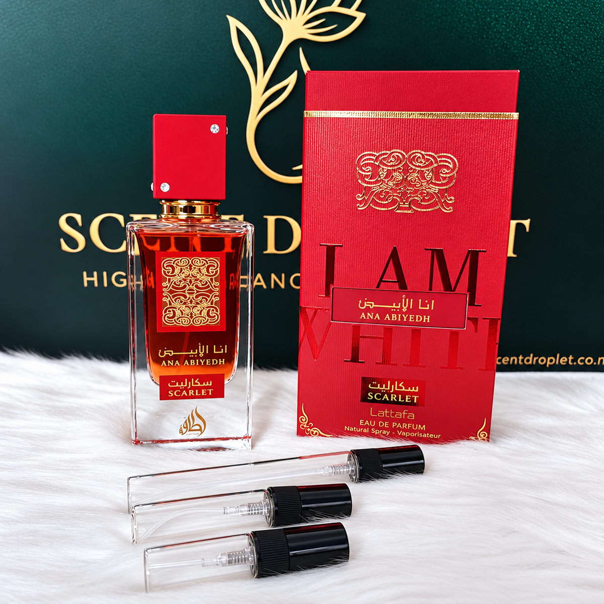 Ana Abiyedh Scarlet by Lattafa Eau de Parfum (Decant)