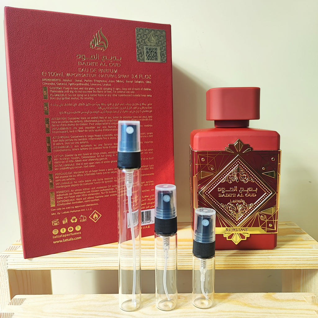 Bade'E Al Oud Sublime EDP by Lattafa (Decant)
