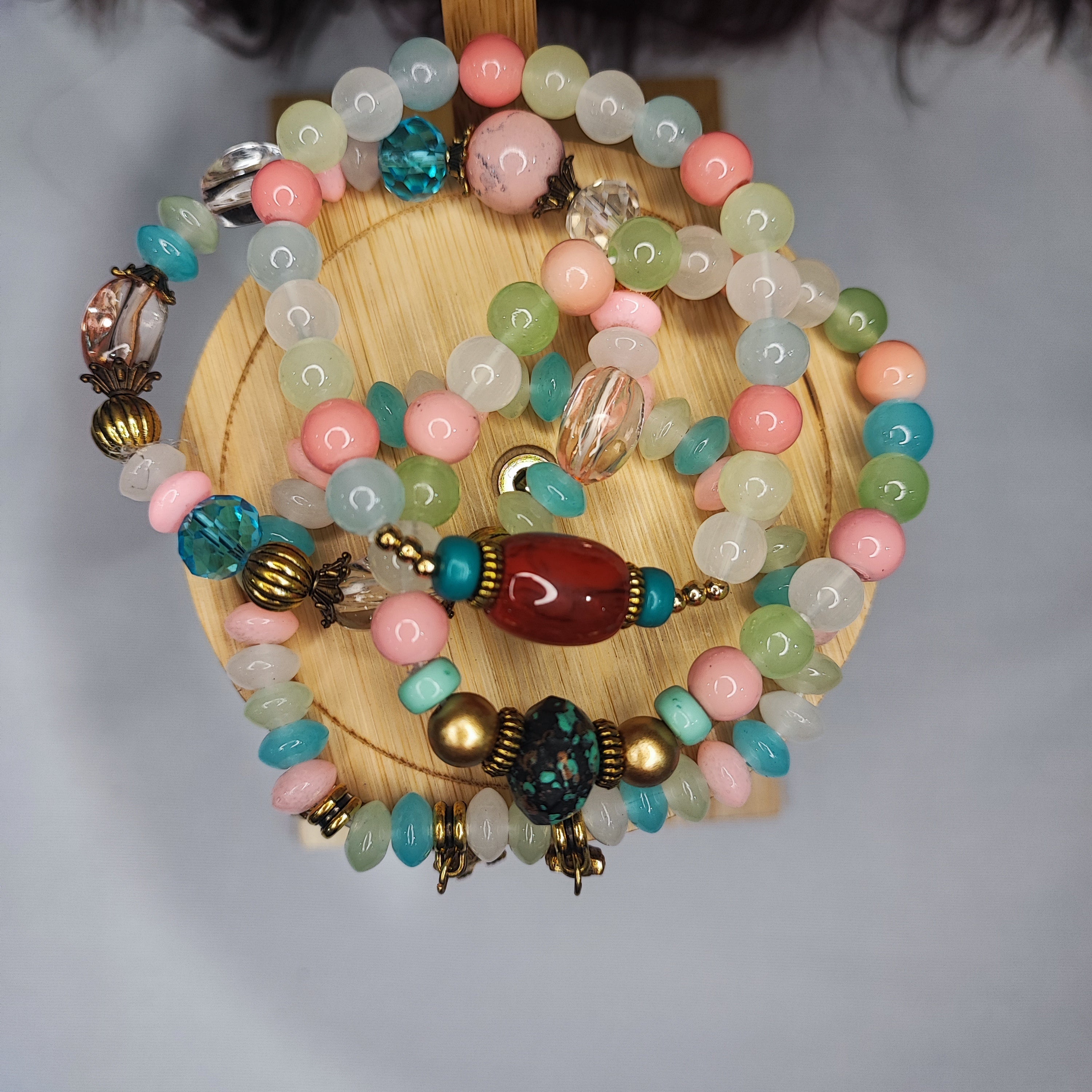 Pastel Dream Charm Bracelet Set