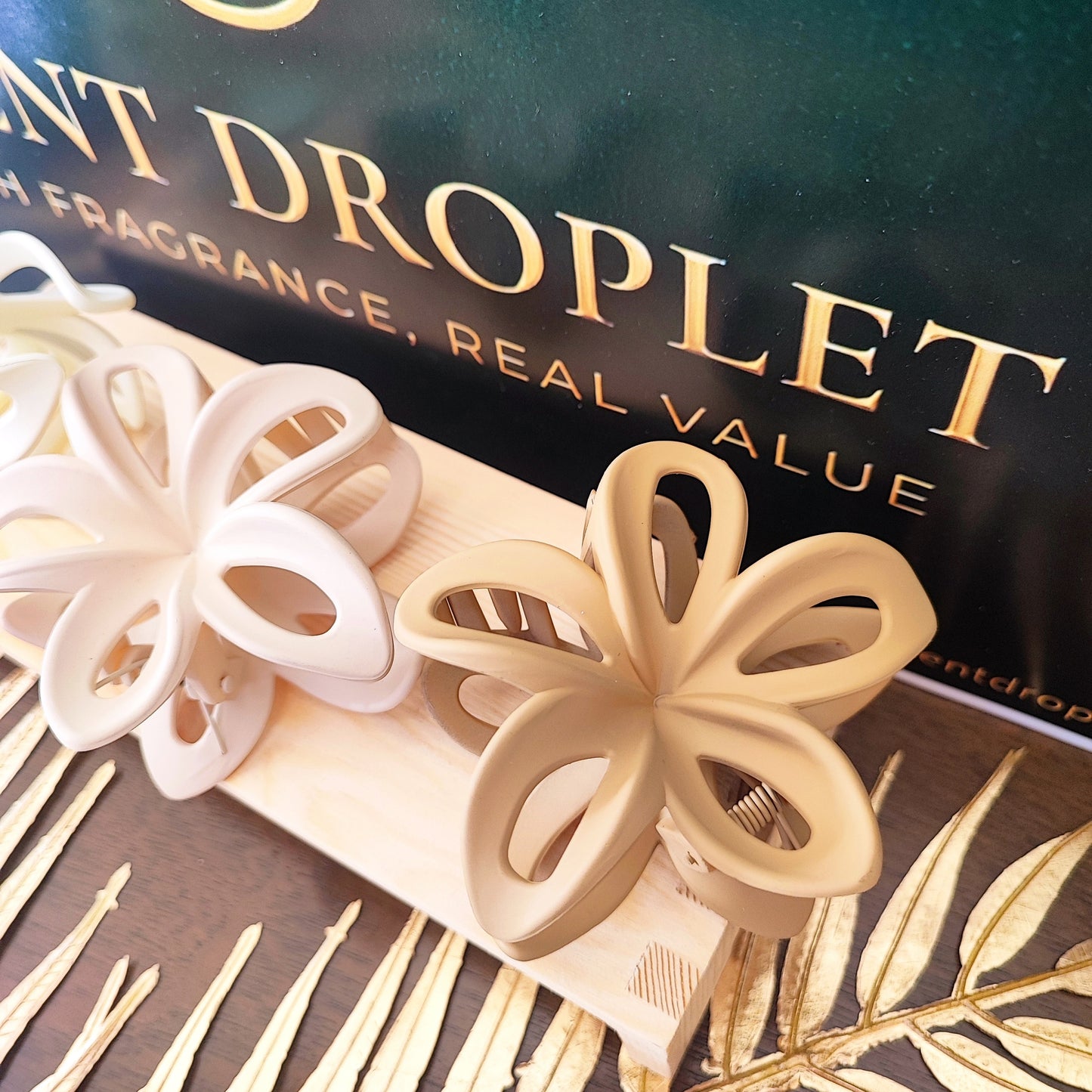 1 piece Beautiful Flower Hair Claw Clip