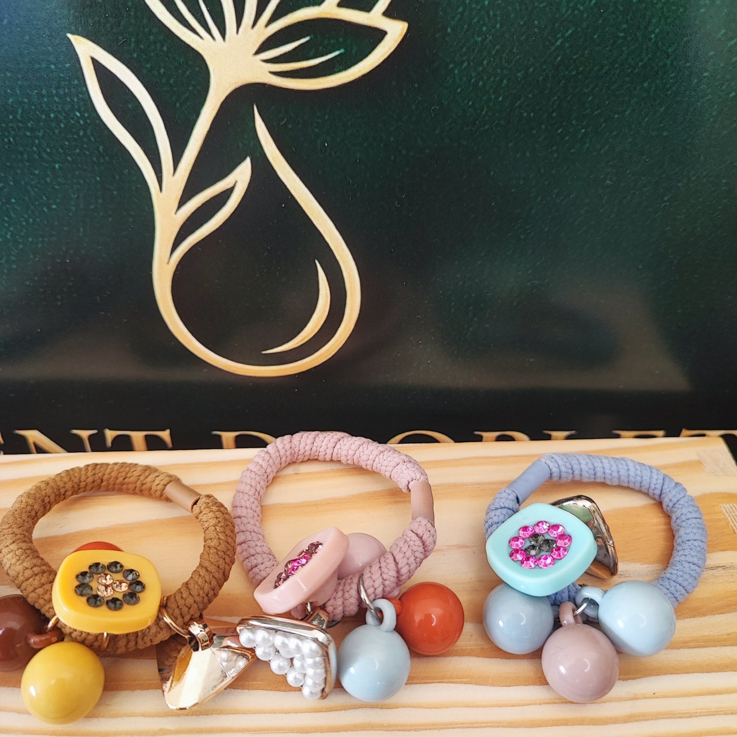 Fancy Hair Tie Set — 4 Pieces