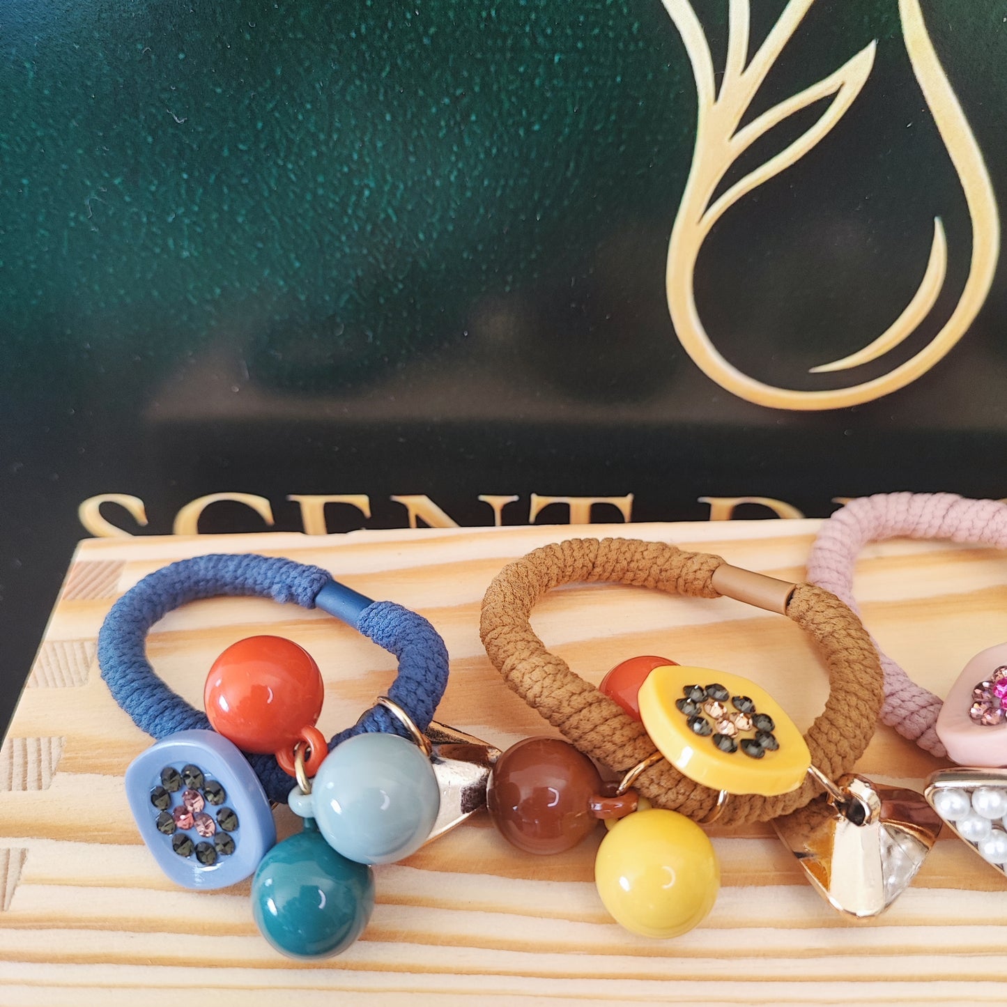 Fancy Hair Tie Set — 4 Pieces