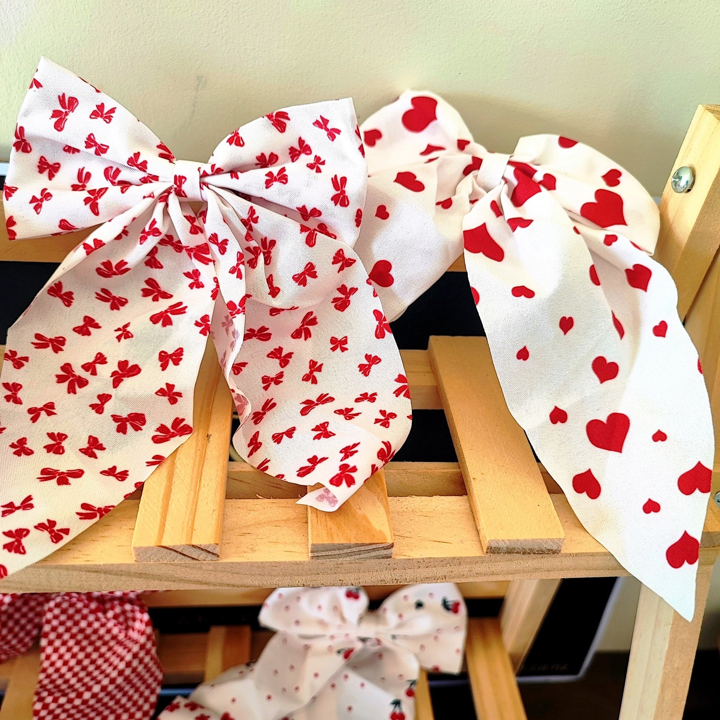 8 Piece Hair Bow Clip