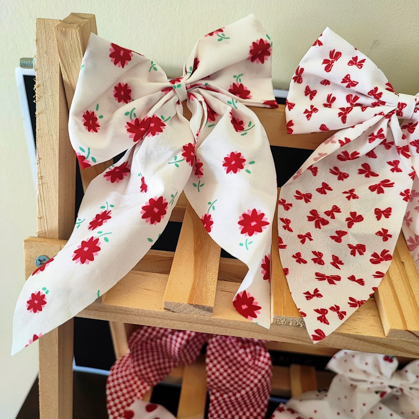 8 Piece Hair Bow Clip
