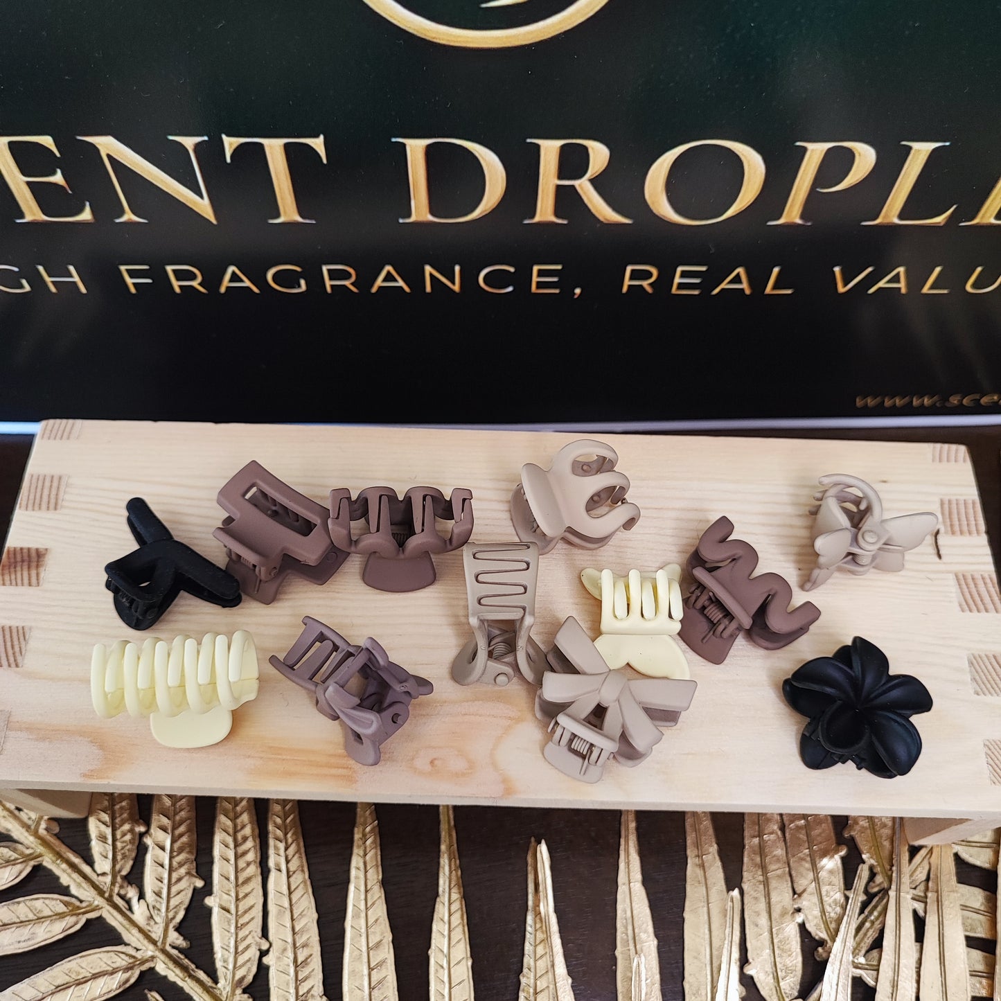 12 Pieces Mini Hair Claw Clips - Assorted Styles