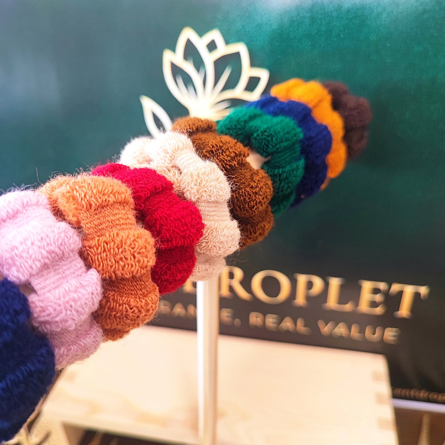 10 Pieces - Colorful Hair Ties
