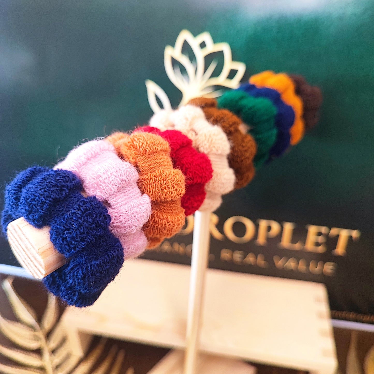 10 Pieces - Colorful Hair Ties