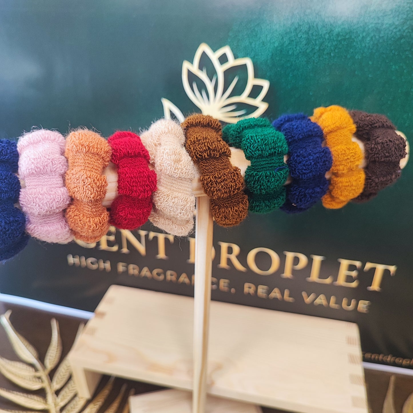 10 Pieces - Colorful Hair Ties