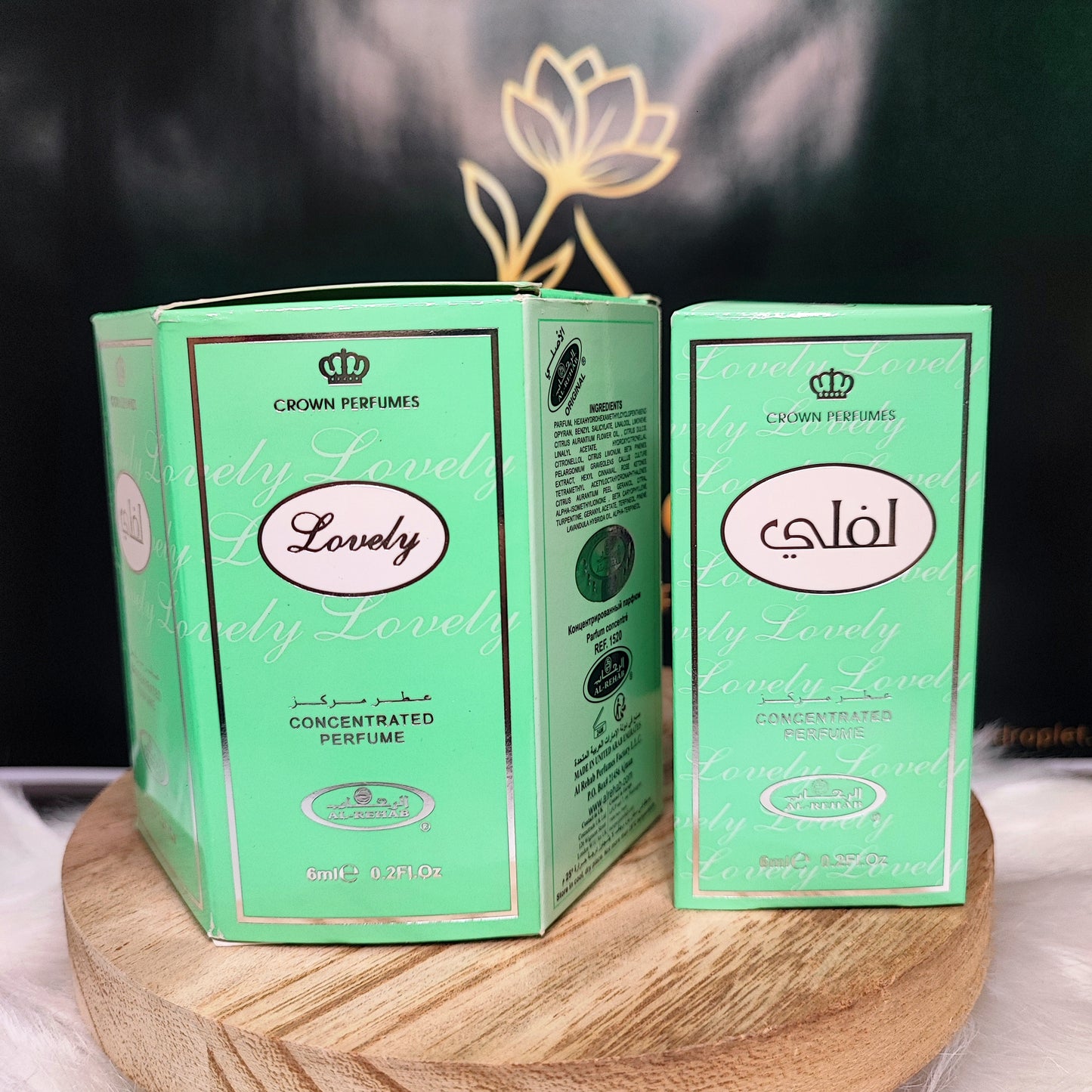 Lovely by Al Rehab Perfume Oil / Base Oil 6ml