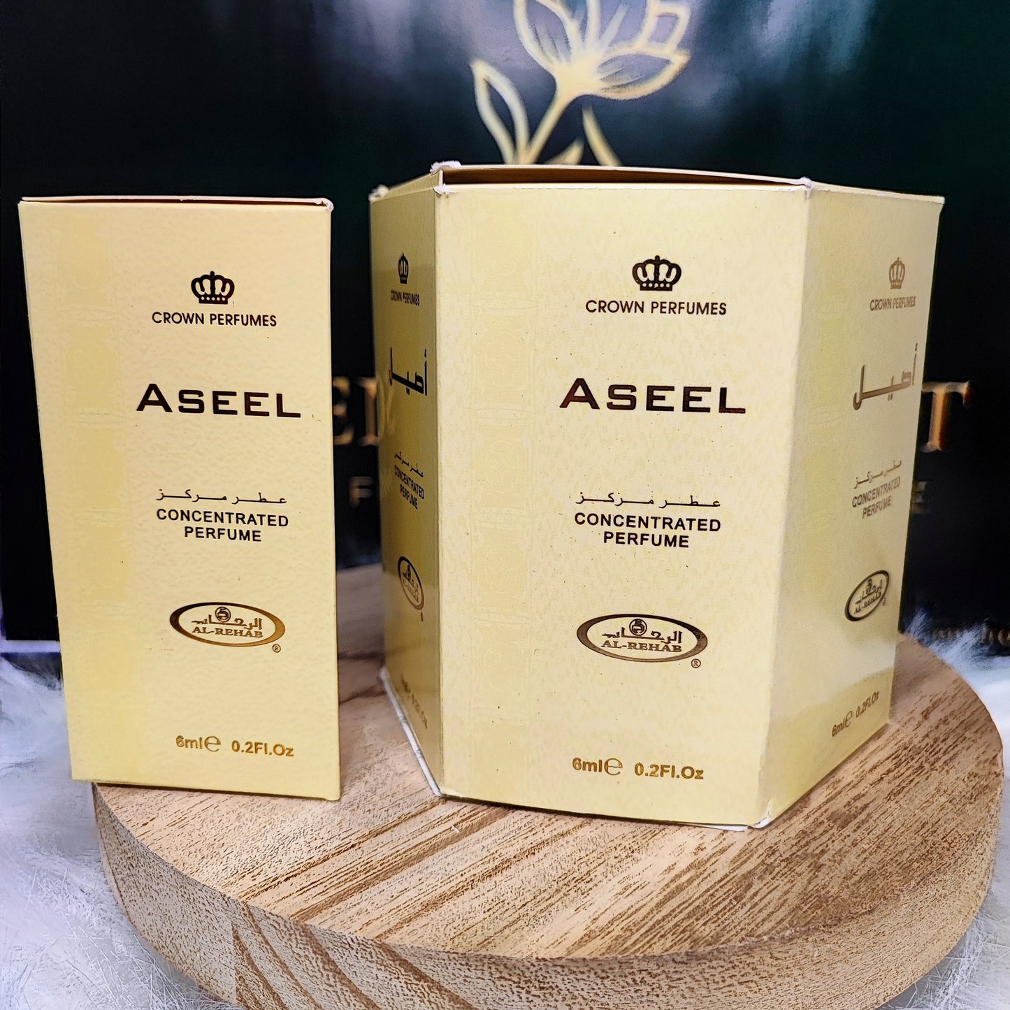 Aseel by Al Rehab Perfume Oil / Base Oil 6ml