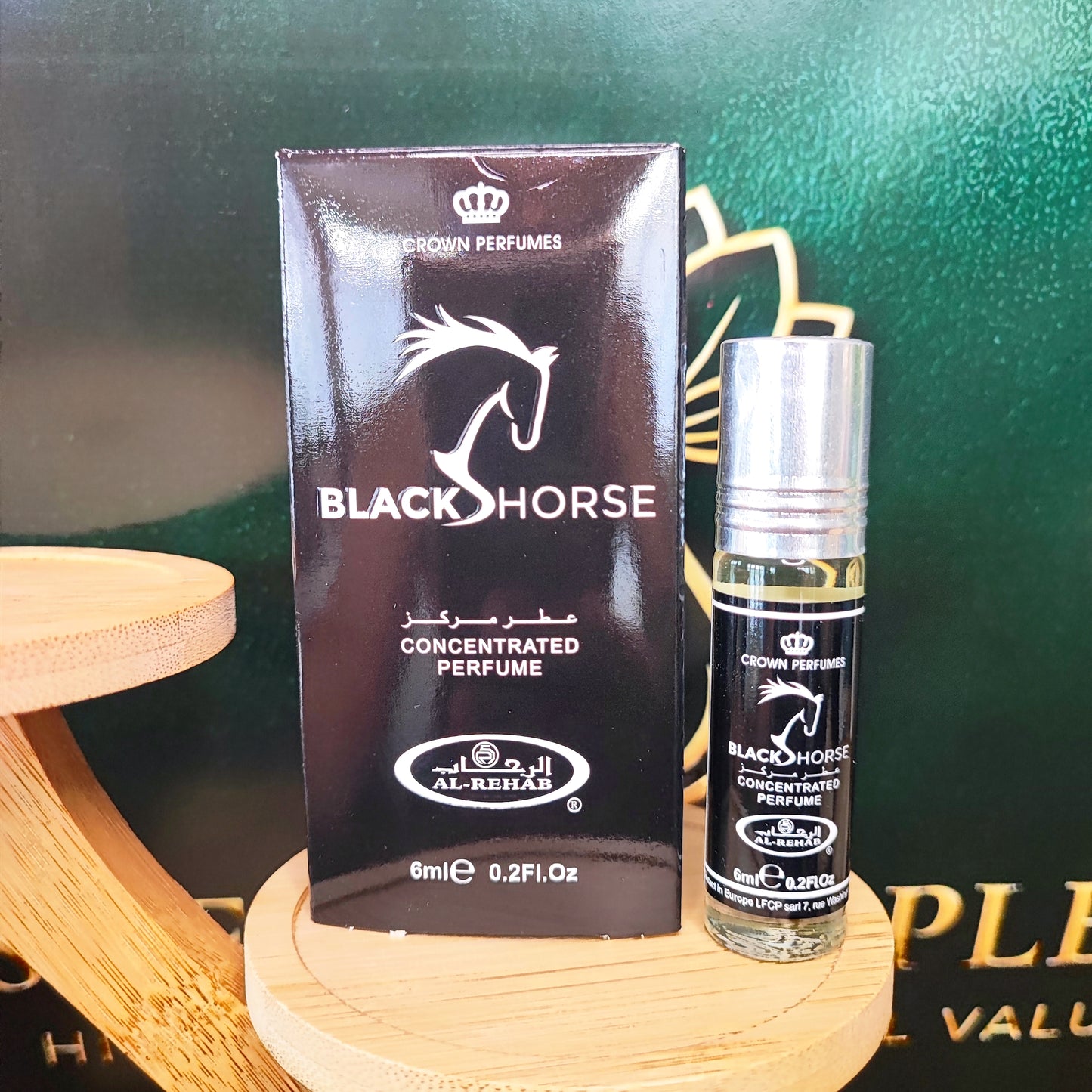 Black Horse by Al Rehab Perfume Oil / Base Oil 6ml