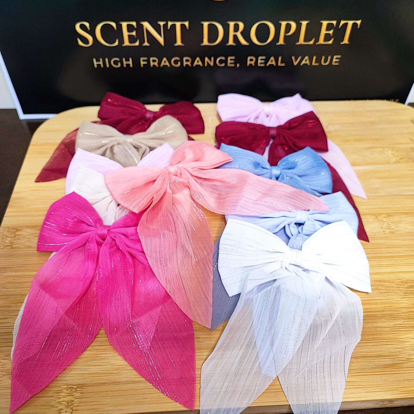 11 Pieces Bow Hair Clips
