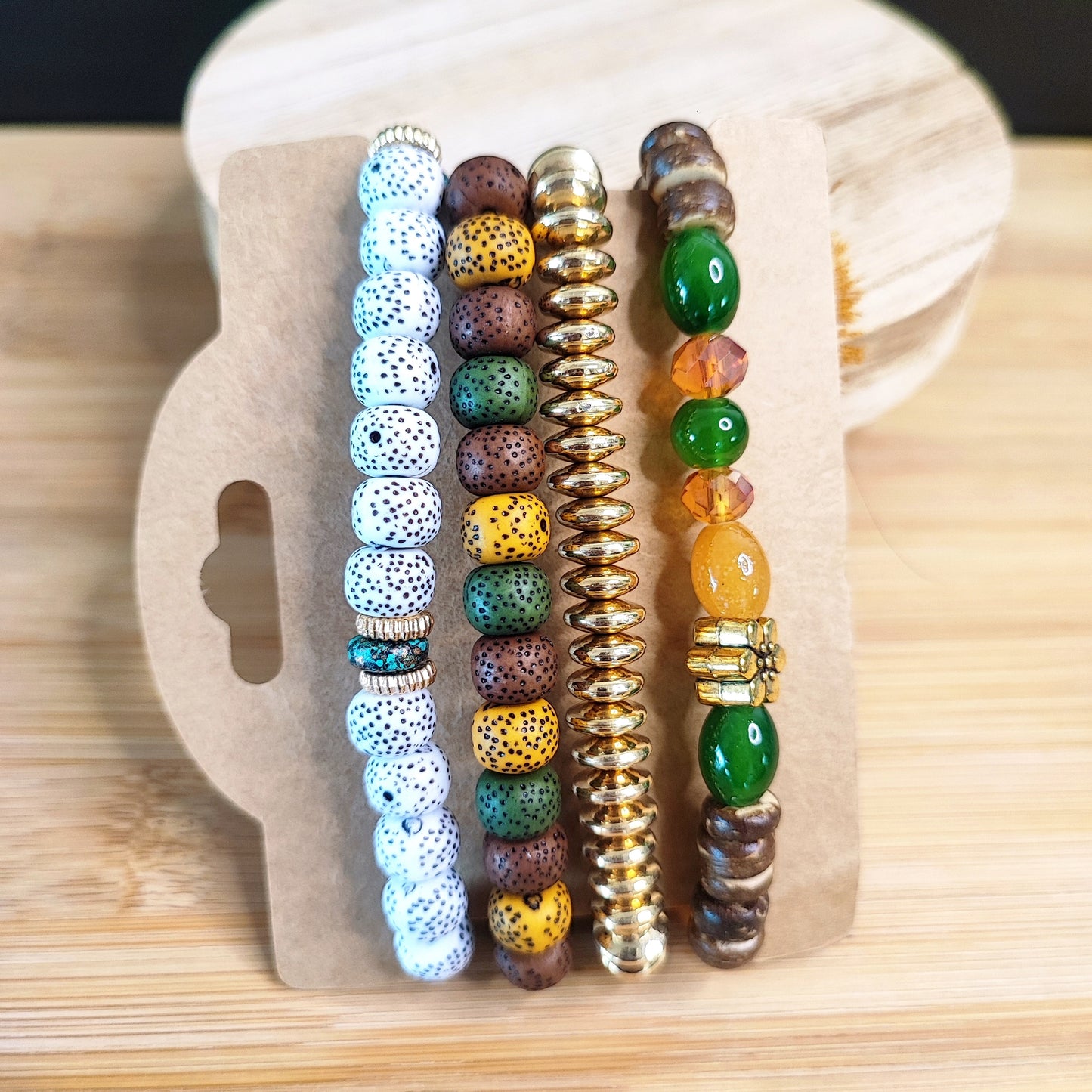 Multilayer Beaded Bracelet Set