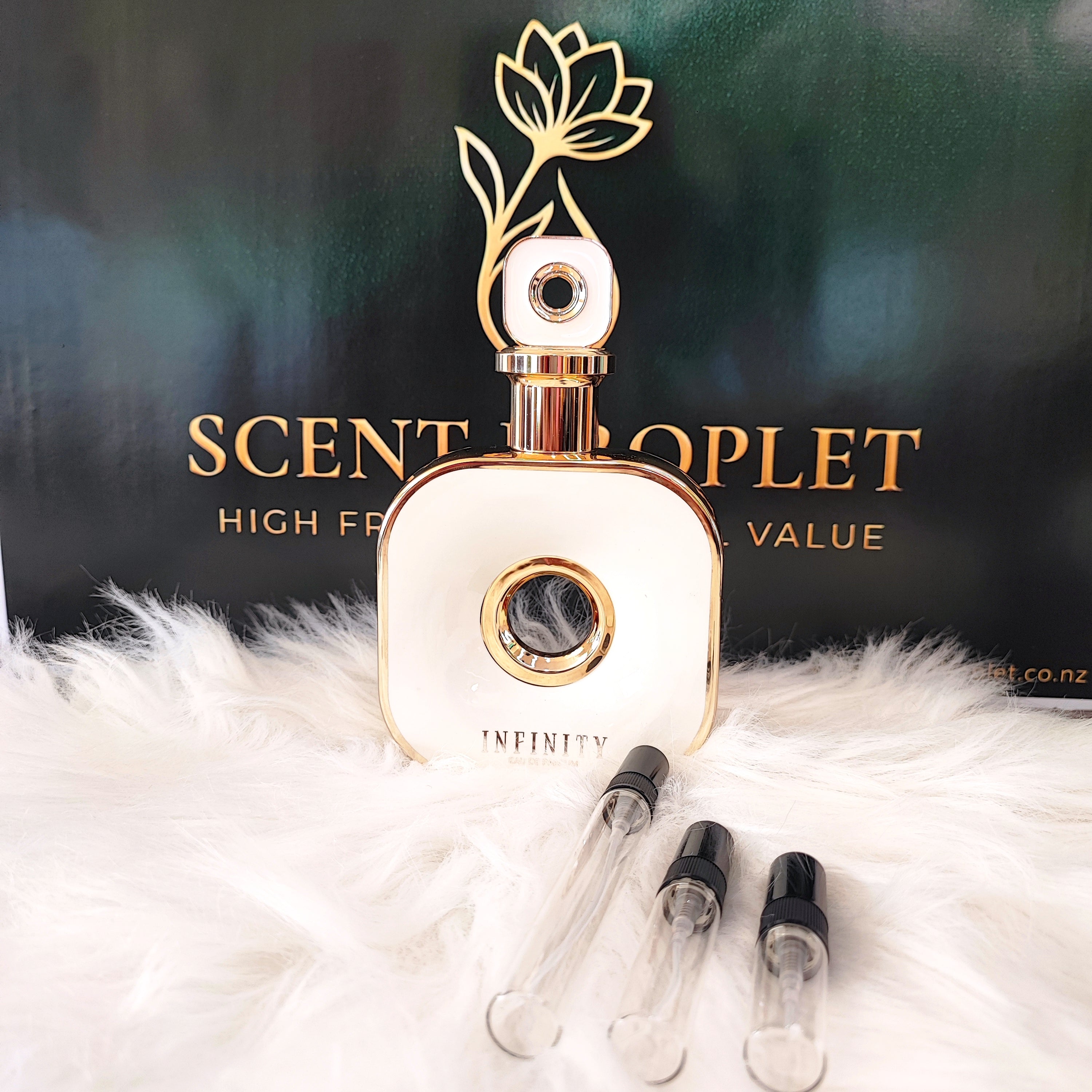 Infinity Gold by Armaf EDP Decant – Floral Women's Fragrance