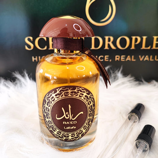 Ra'ed Oud by Lattafa EDP (Decant)
