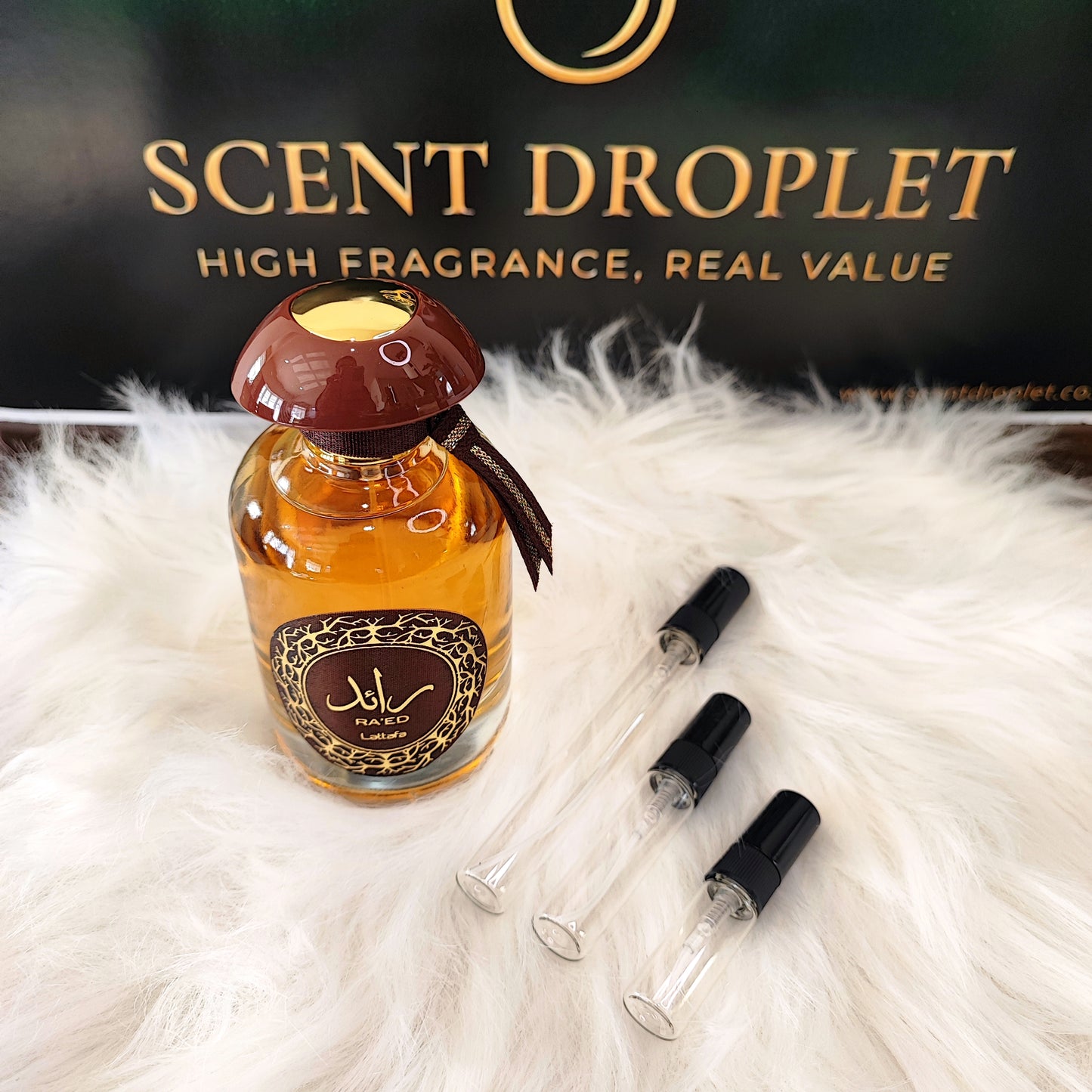 Ra'ed Oud by Lattafa EDP (Decant)