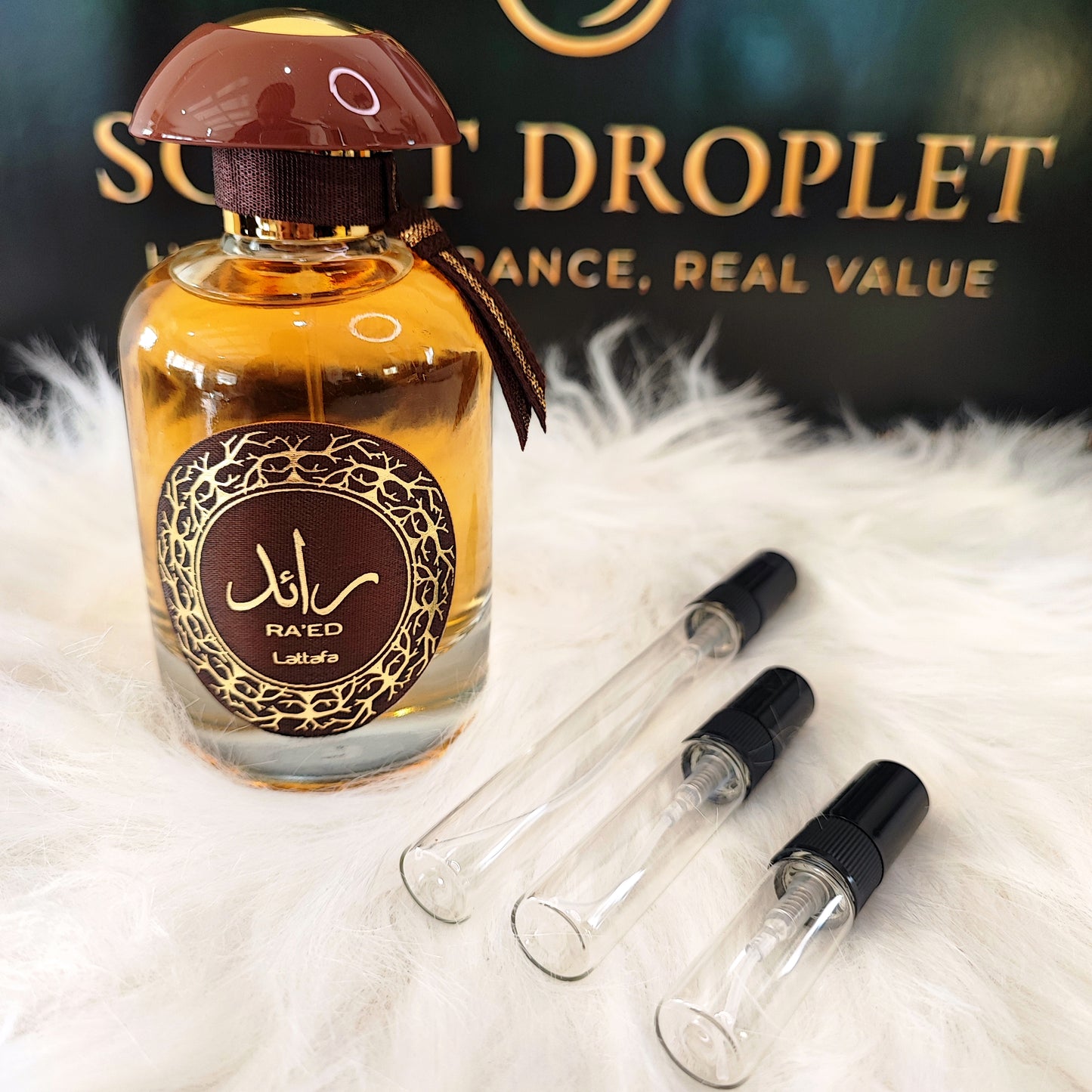 Ra'ed Oud by Lattafa EDP (Decant)