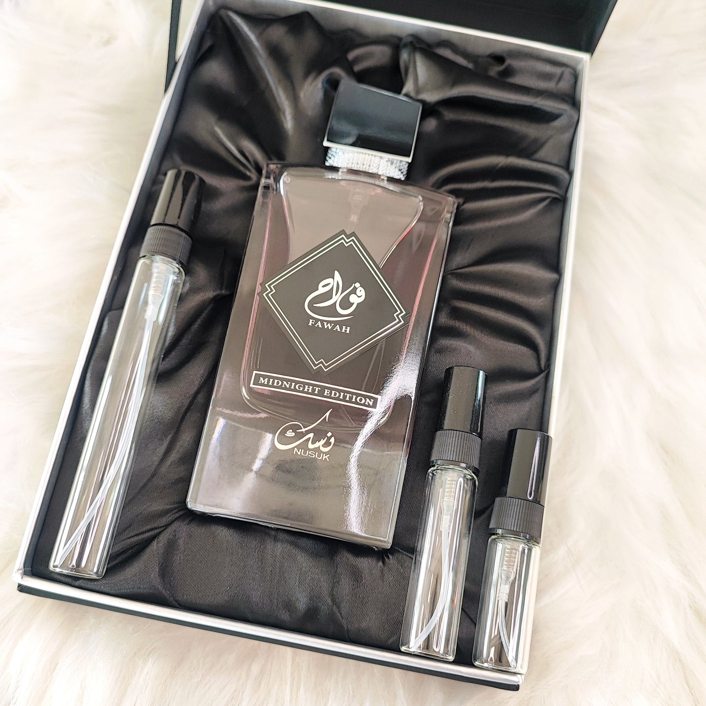 Fawah Midnight by Nusuk EDP for Men (Decant)