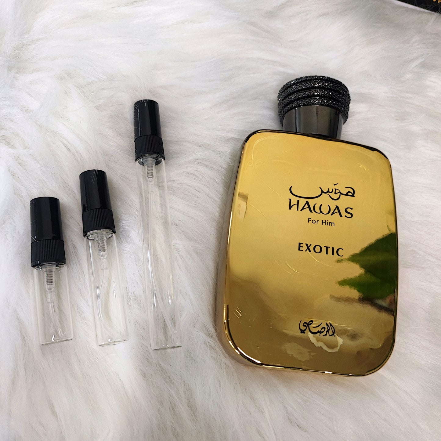 Hawas Exotic by Rasasi Eau De Parfum (Decant)