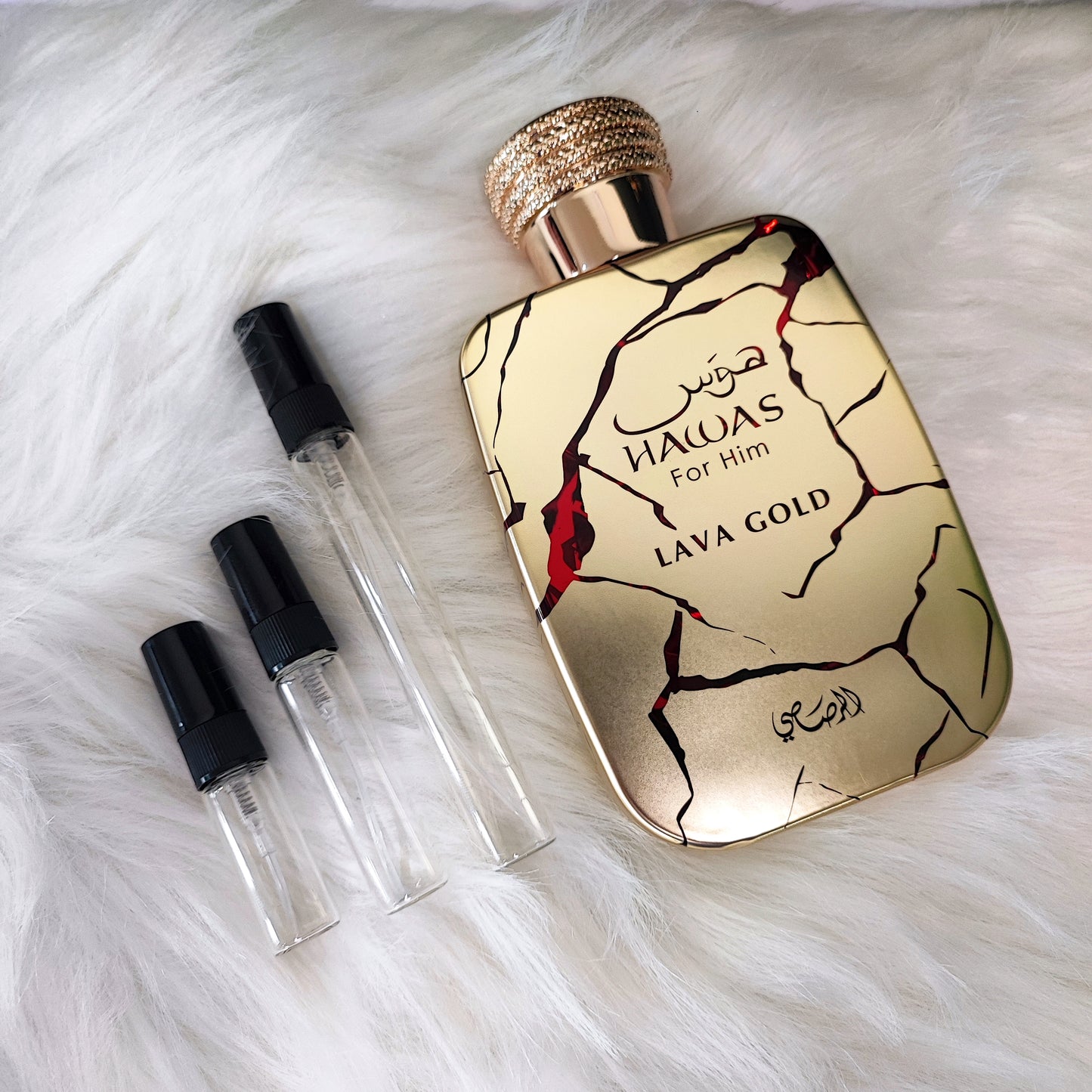 Hawas Lava Gold by Rasasi EDP (Decant)