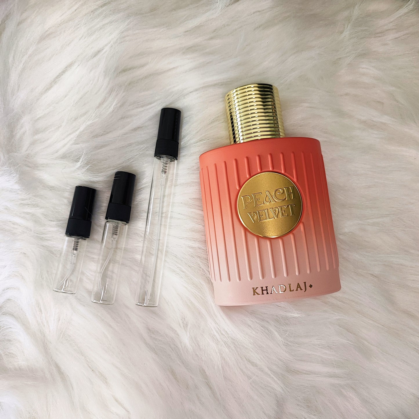 Peach Velvet Extrait by Khadlaj (Decant)